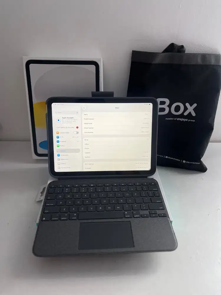 [Garansi ON] Ipad Air M1 128GB 2026+ Magic Keyboard Logitech