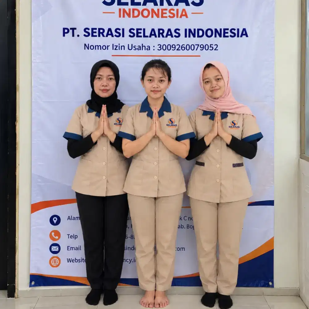 Agency Resmi Penyalur Art, babysitter, suster Lansia