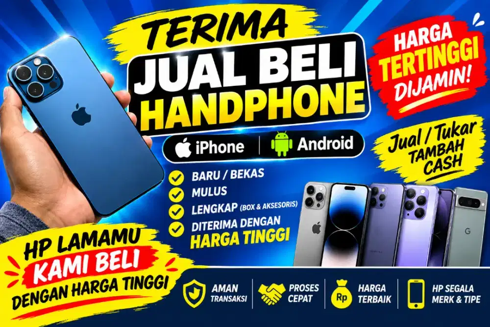 Terima jual beli hp bekas