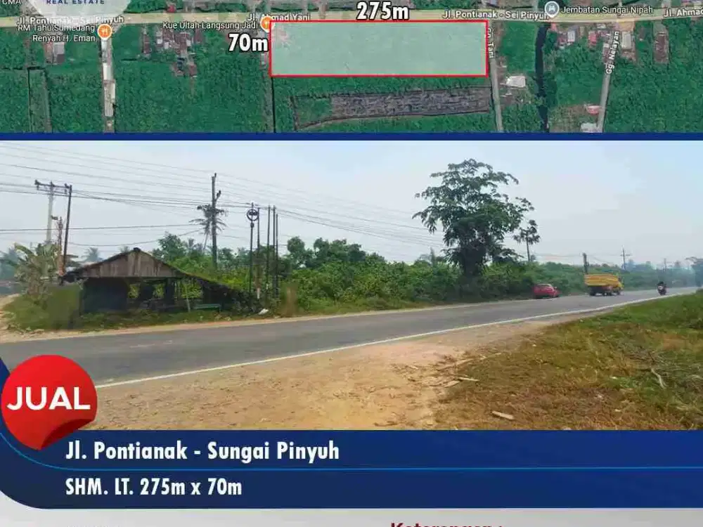 Tanah Lebar Tepi Jalan
