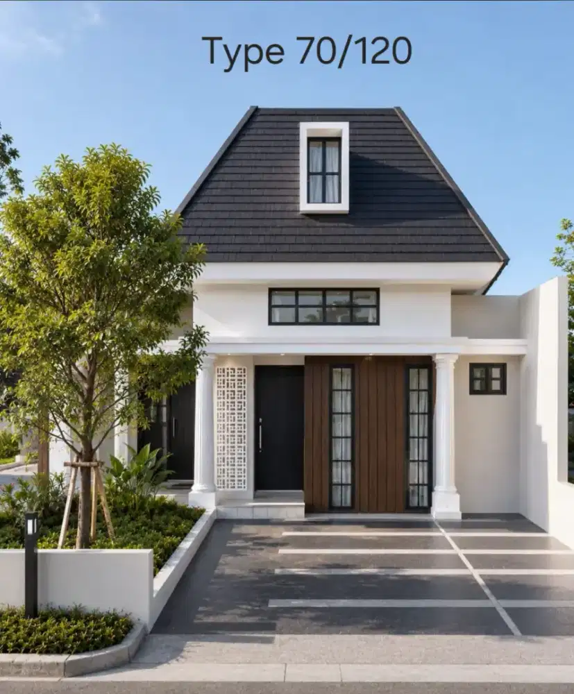 Rumah Baru 1lt Kamar Tidur 3 di Bukit Cimanggu City