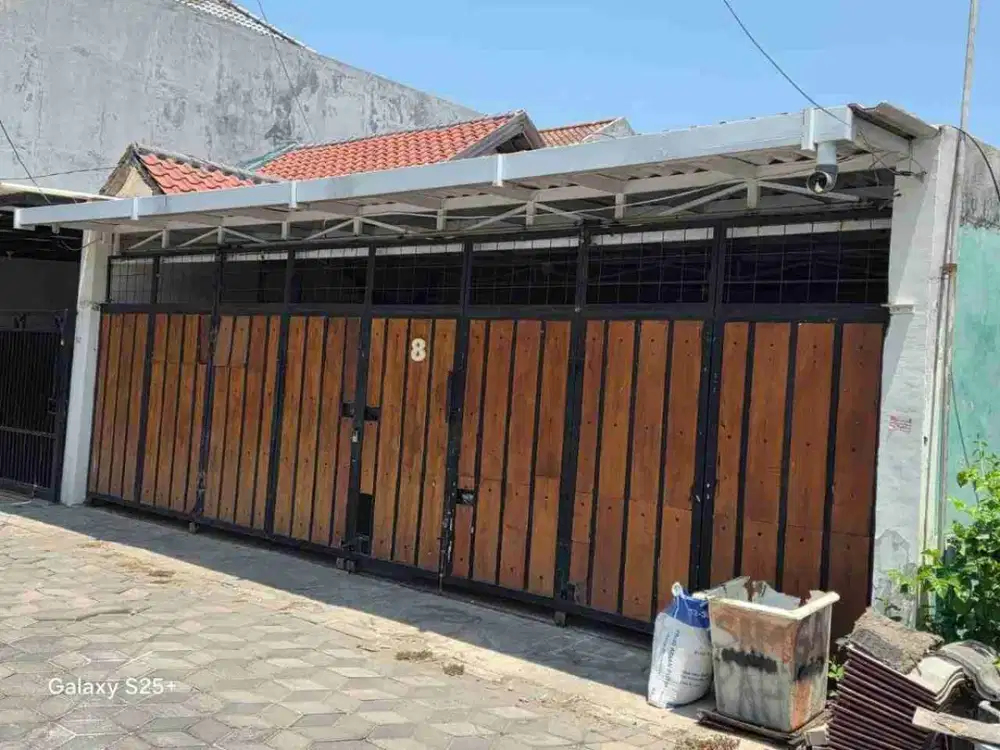 Rungkut Asri Tengah Lebar 8 ‼ Jual Rumah 1 Lantai Siap Huni