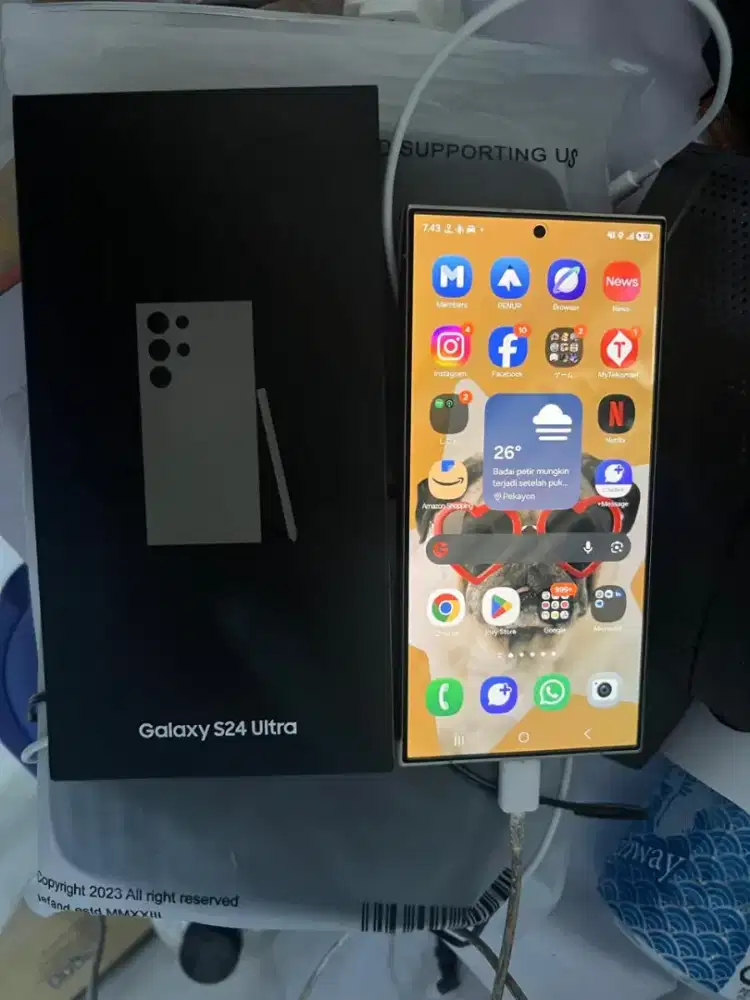 Samsung s24 ultra 12/256 beacukai