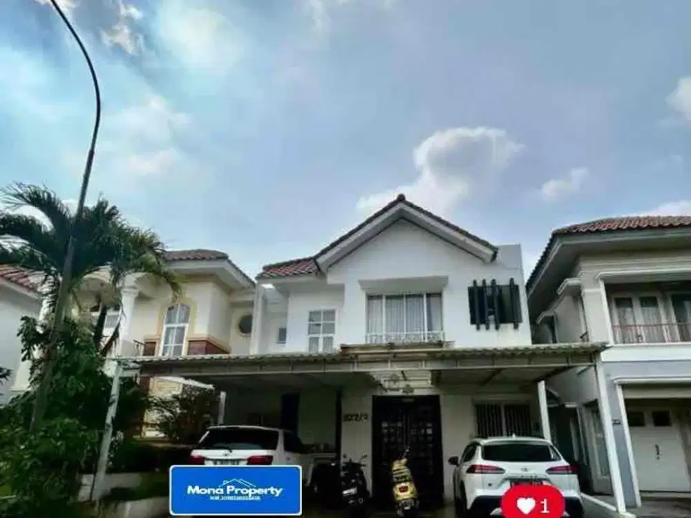 Jual murah rumah rapih dengan kolam renang pribadi Legenda Wisata Cibubur