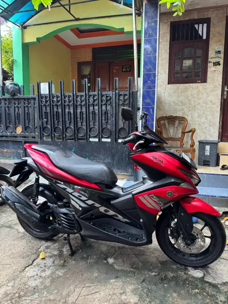 aerox 2017 merah doff