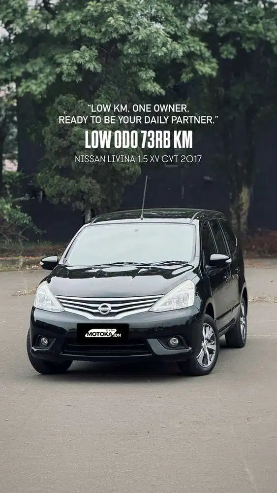 LOW ODO 73RB! NISSAN LIVINA 1.5 XV CVT 2017