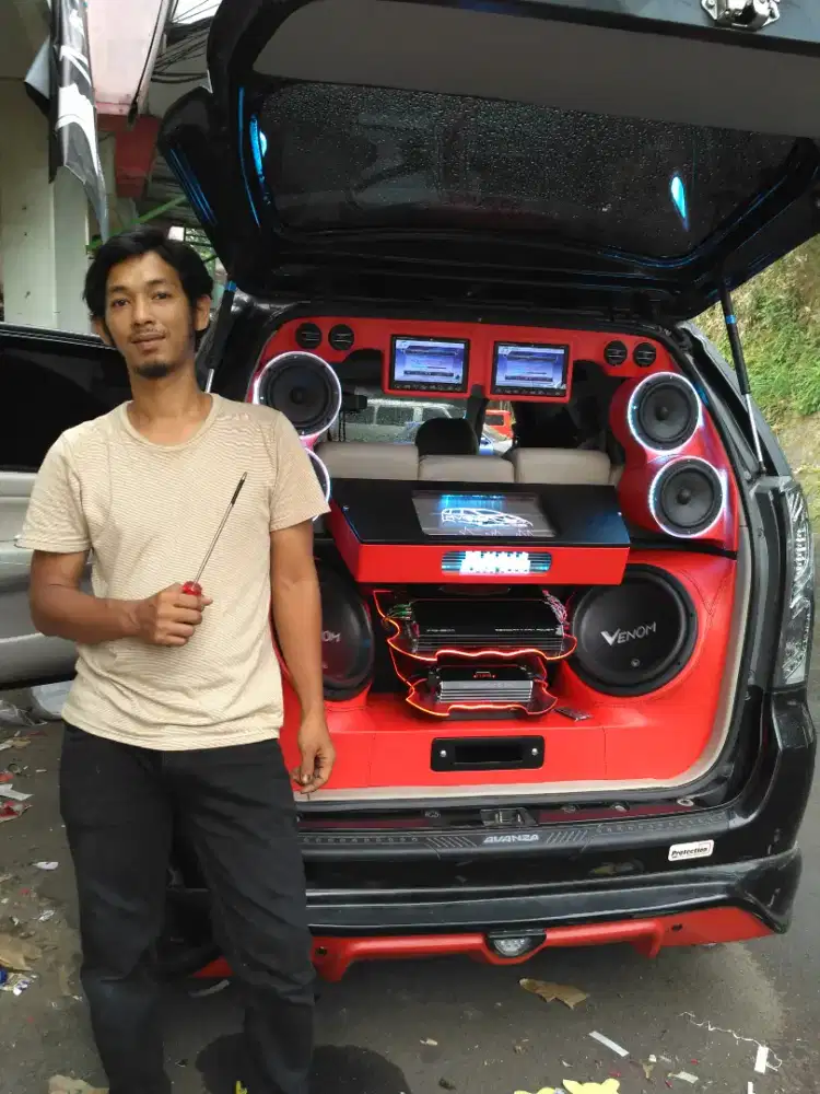 Jasa pasang audio, instalasi, dan custom