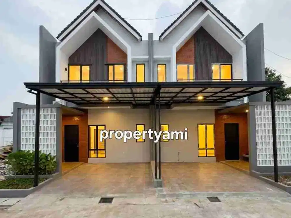 jual Rumah Cluster Scandinavian di pondok kelapa Durensawit dekat BKT jaktim