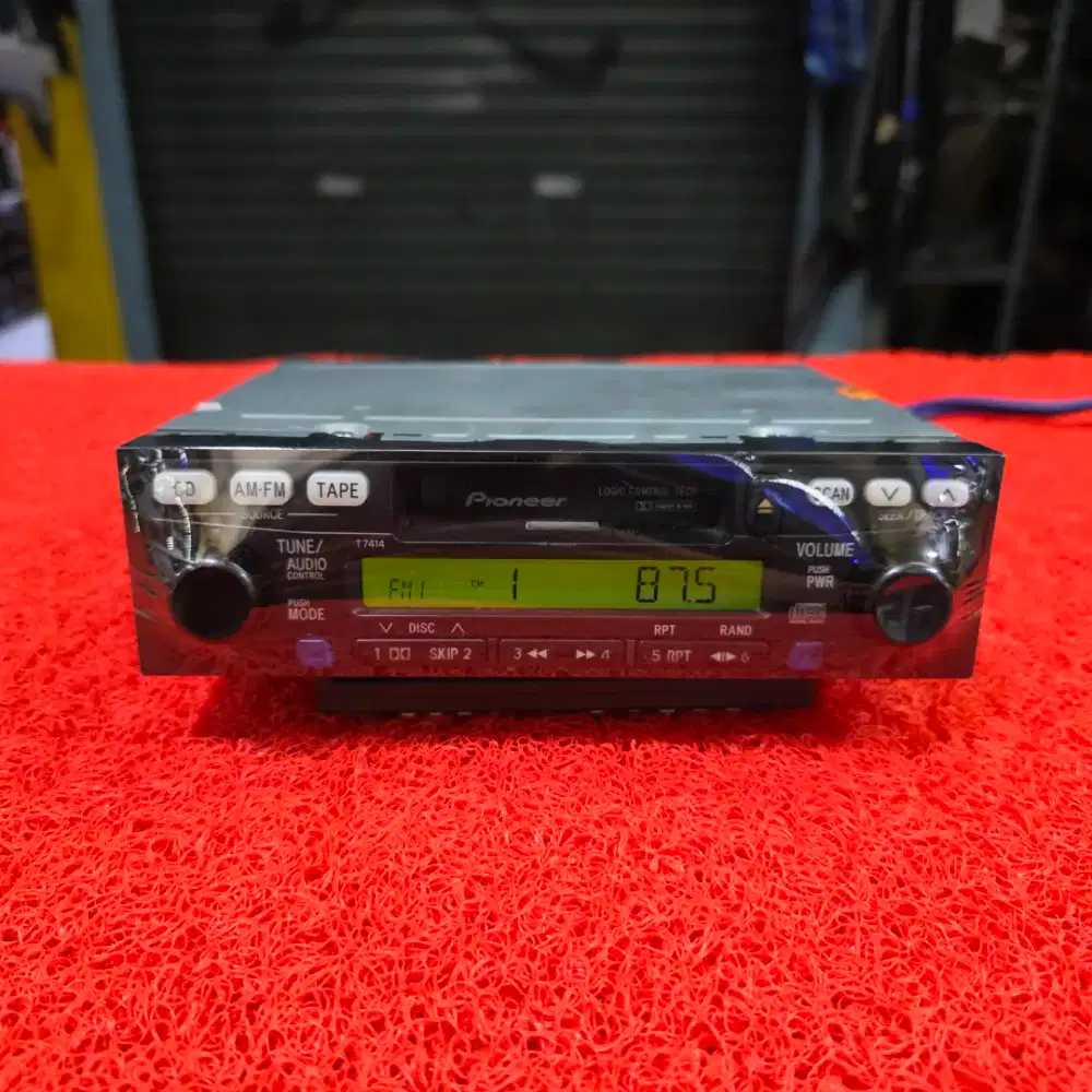Head Unit Single Din Pioneer KEH-M3937zy Kaset Radio ex Avanza Xenia