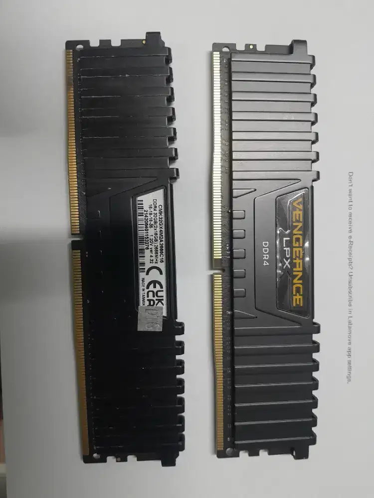 Memory DDR4 Corsair Vengence 32Gb 2x16 2666