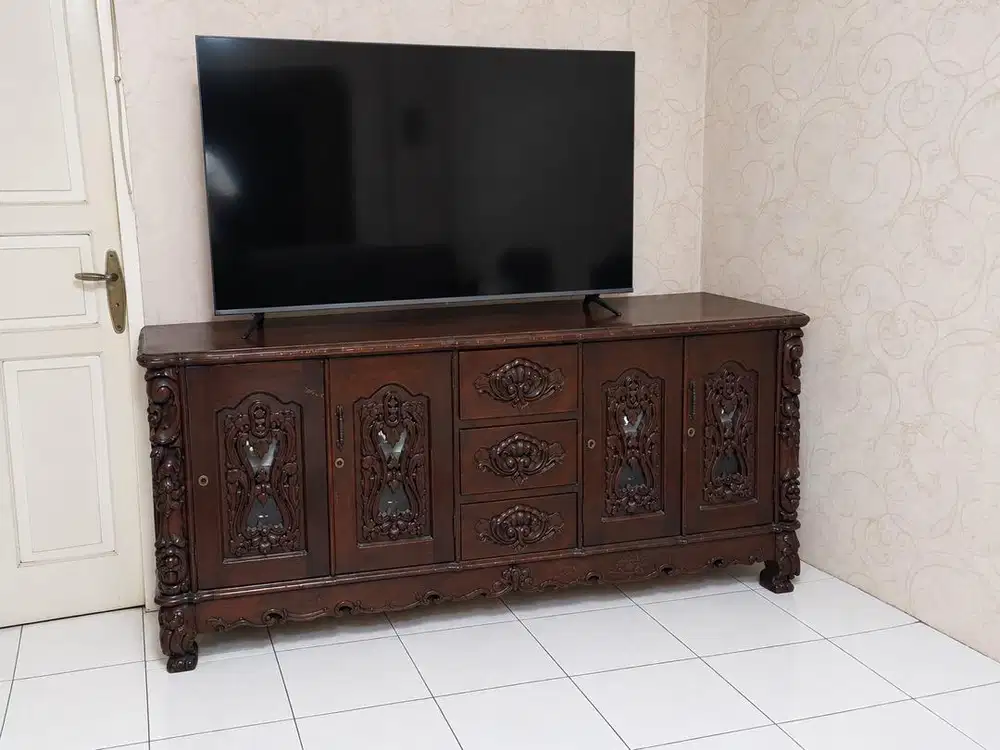Buffet jati ukir jepara