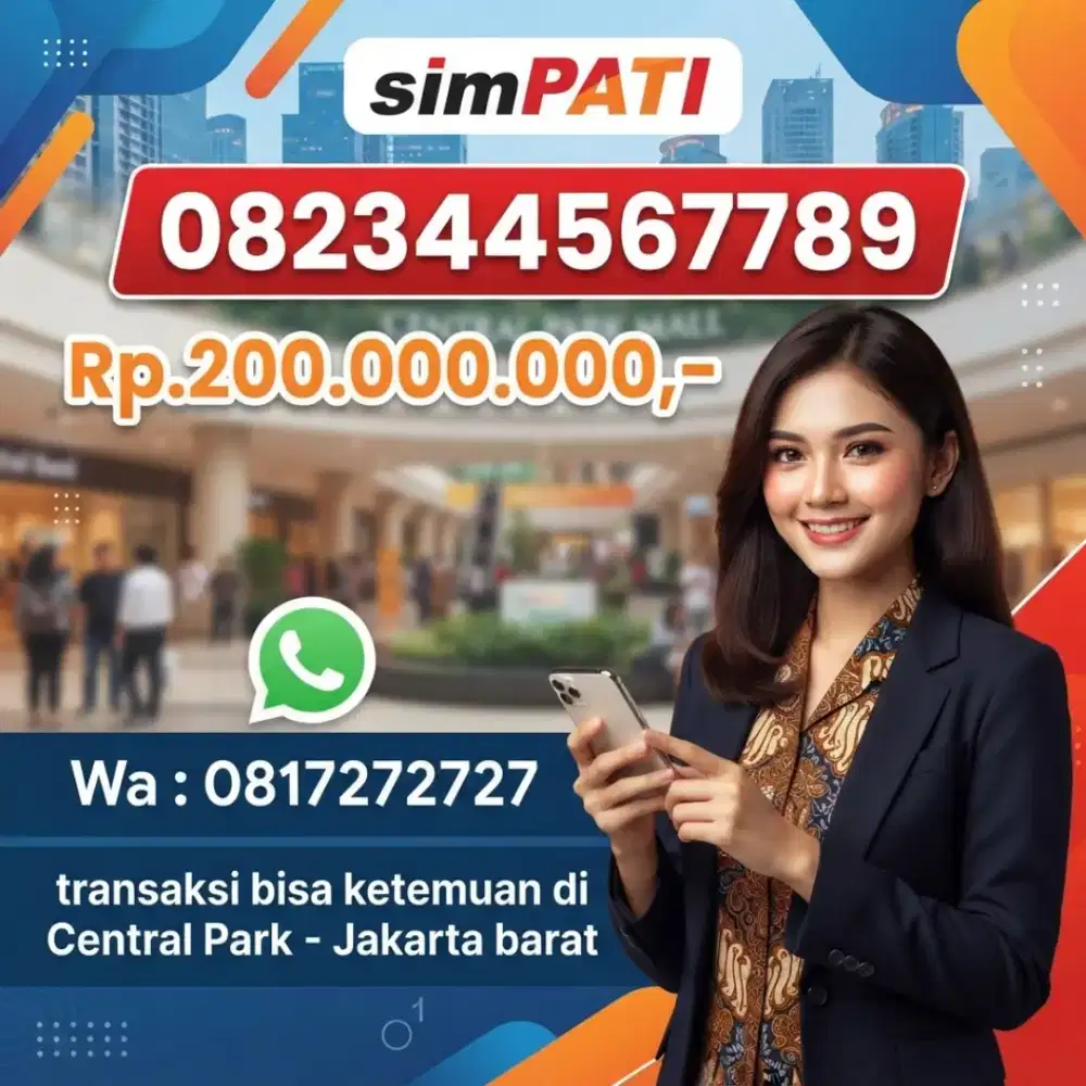 NOMOR CANTIK SIMPATI 44567789