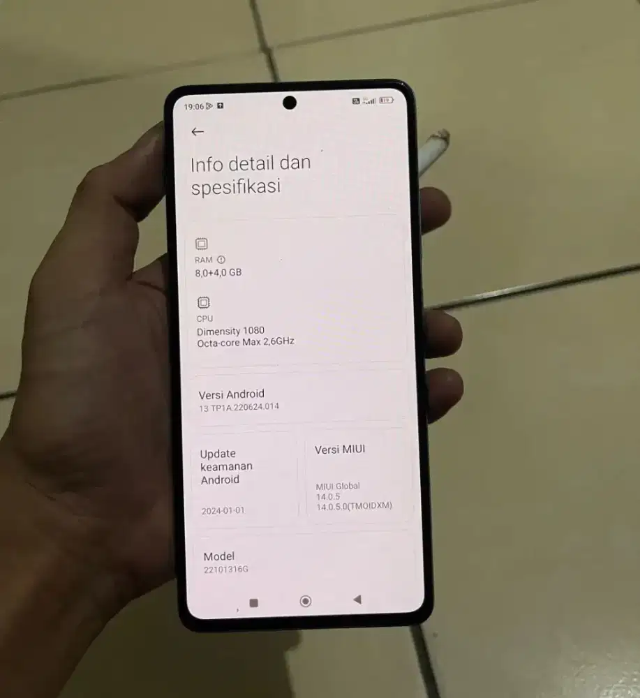 REDMI NOTE 12 PRO 5G NFC RAM 8/256
