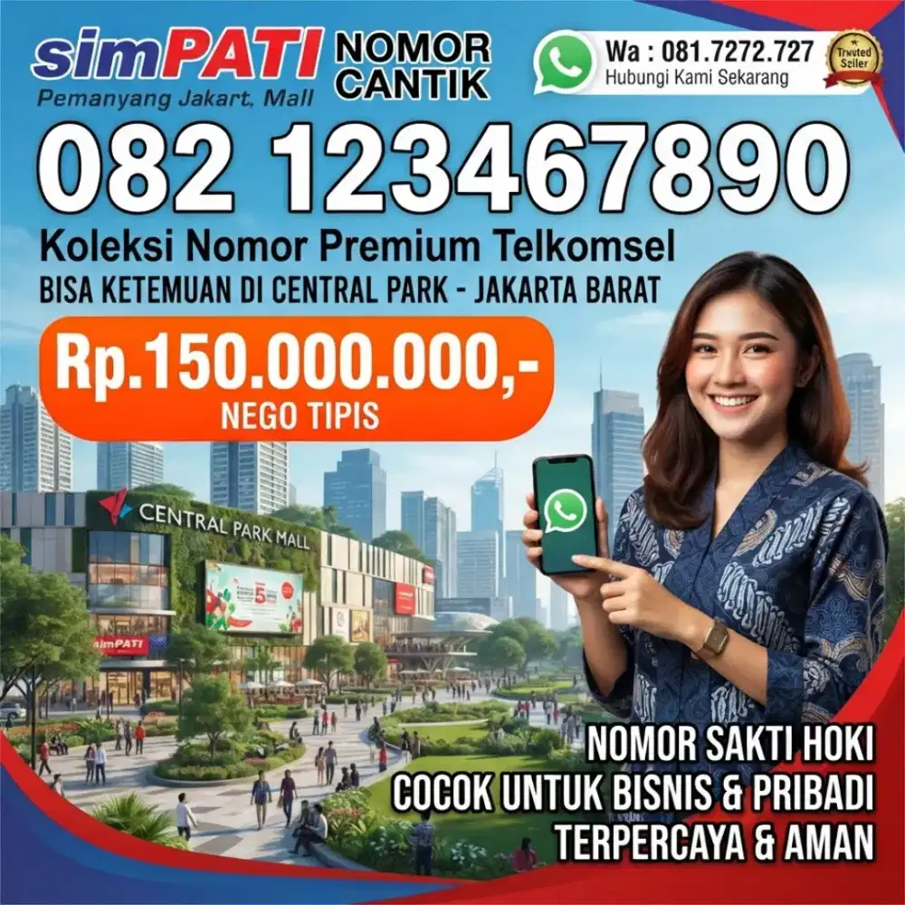NOMOR CANTIK SIMPATI 23467890