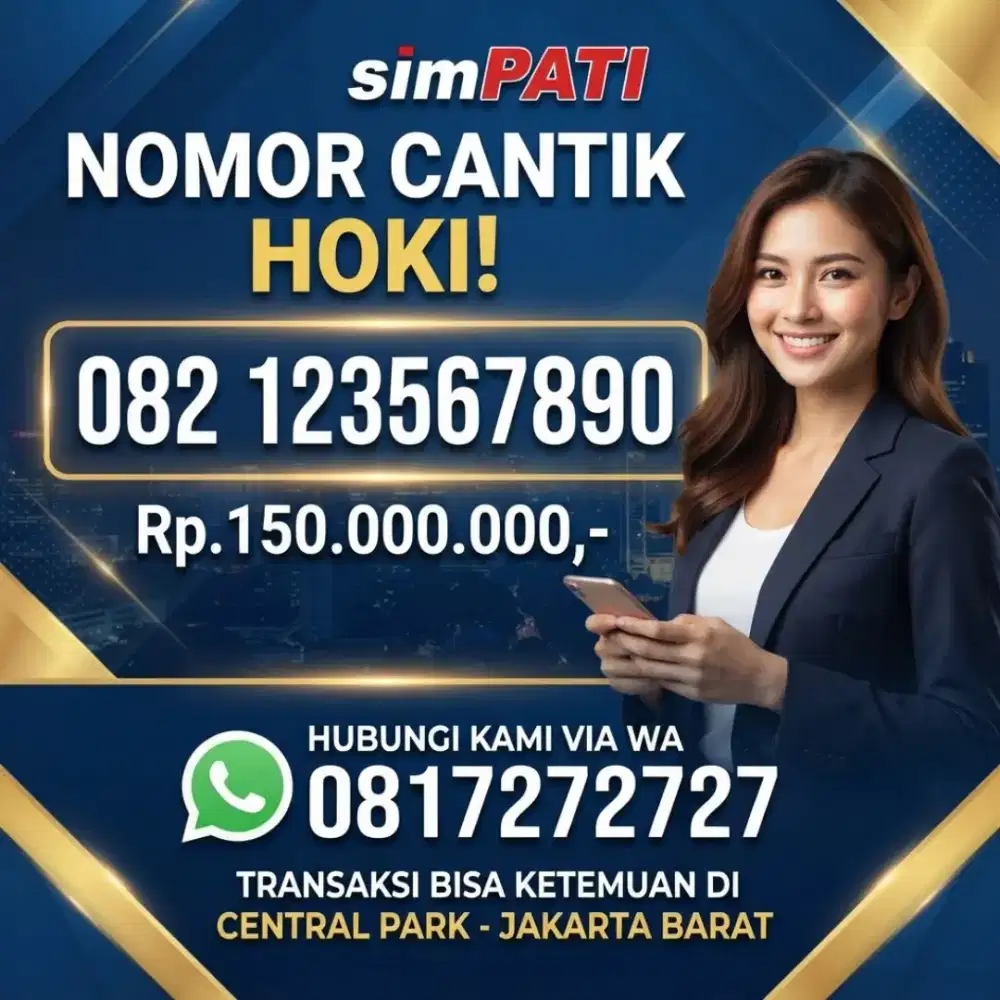 NOMOR CANTIK SIMPATI 23567890