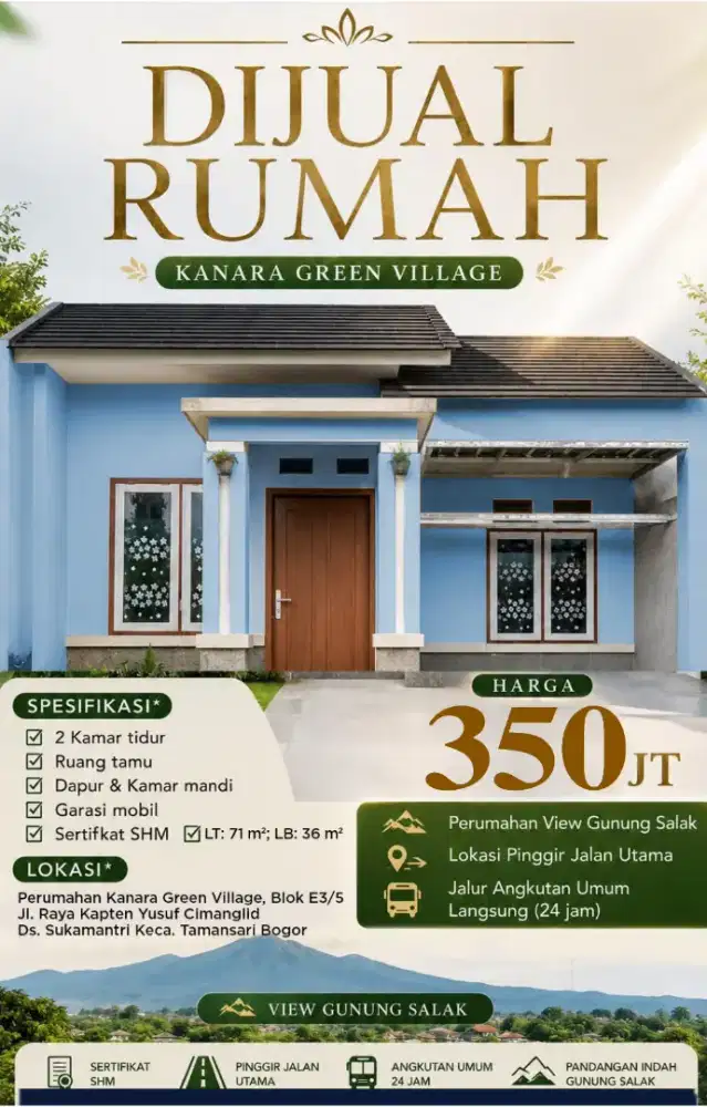 Jual cepat Butuh uang