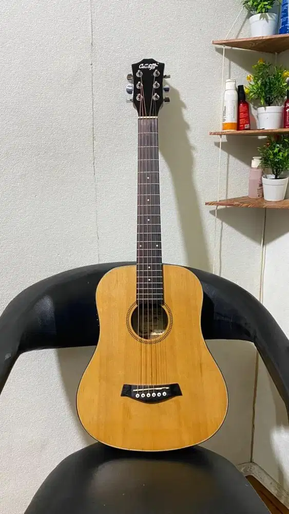 Gitar Cowboy GW-120 NA Akustik Elektrik Original ukuran 3/4