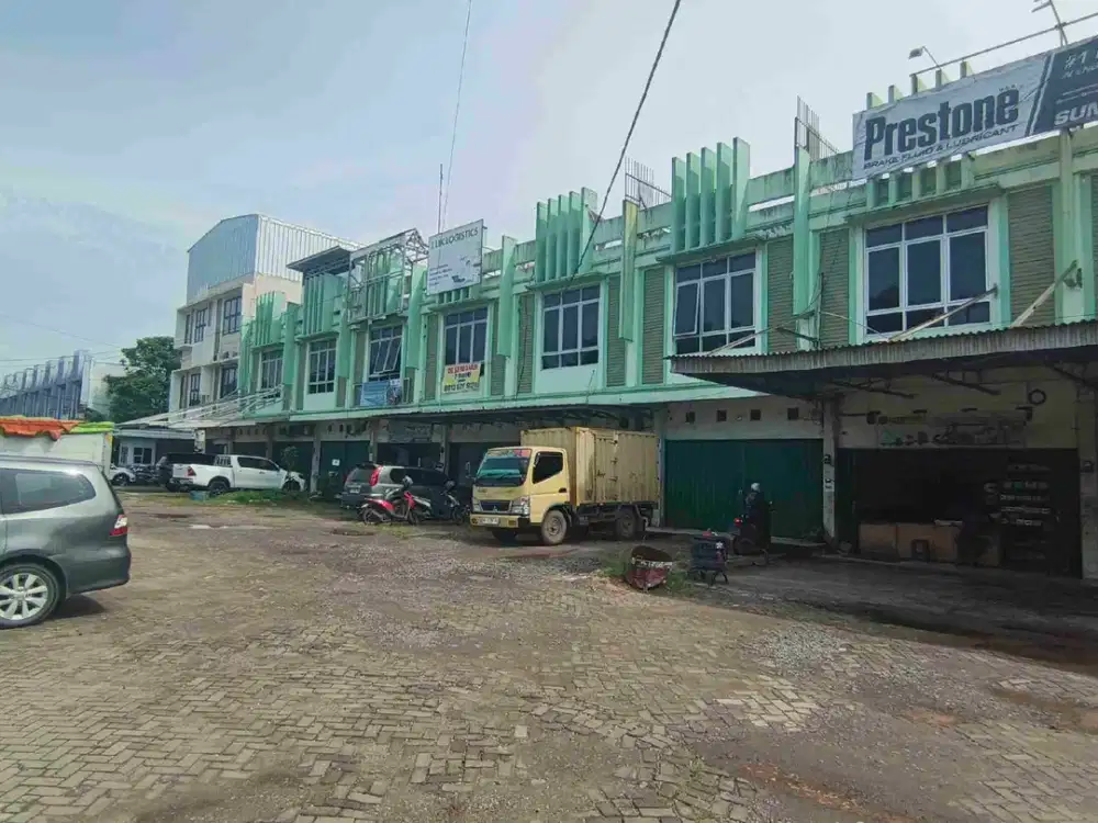 DISEWAKAN RUKO DI KAWASAN PERGUDANGAN ALANG ALANG LEBAR