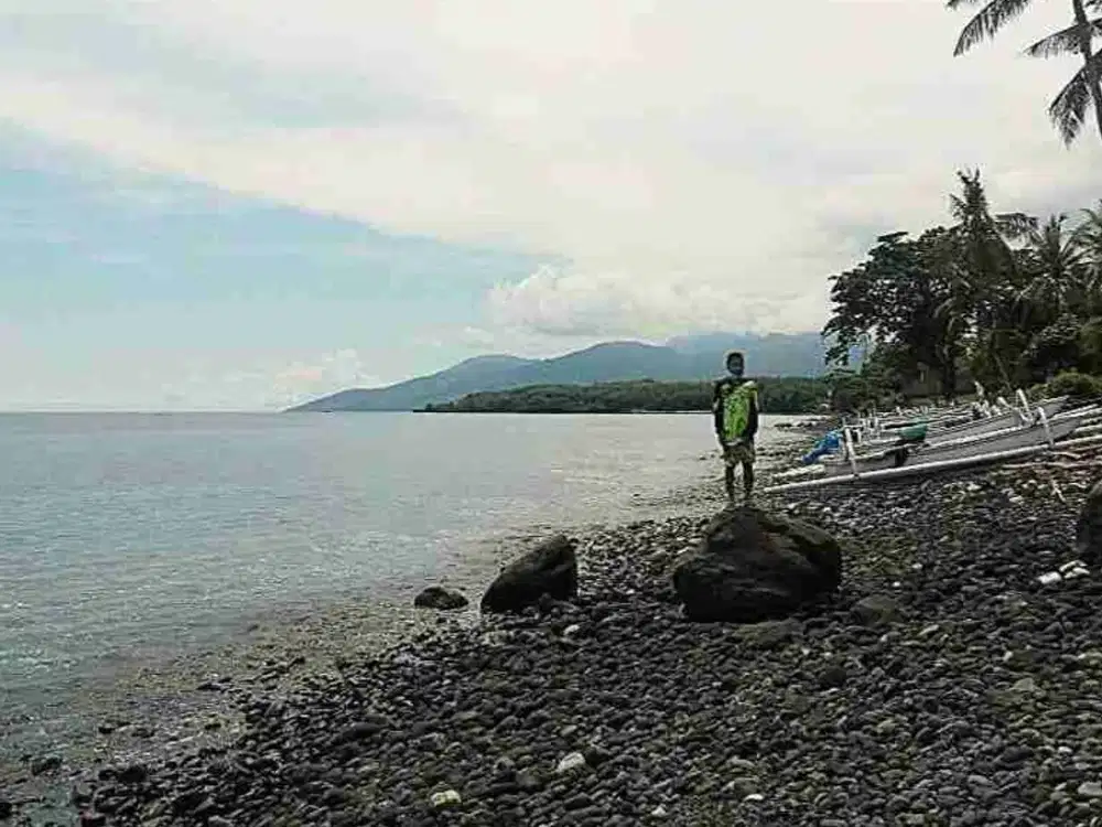 Tanah Murah Beachfront Tulamben Kubu Karangasem dkt Pantai Amed