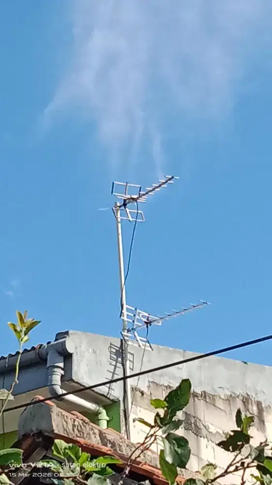 Berikut pasang Antena tv digital dijamin siaran muncul