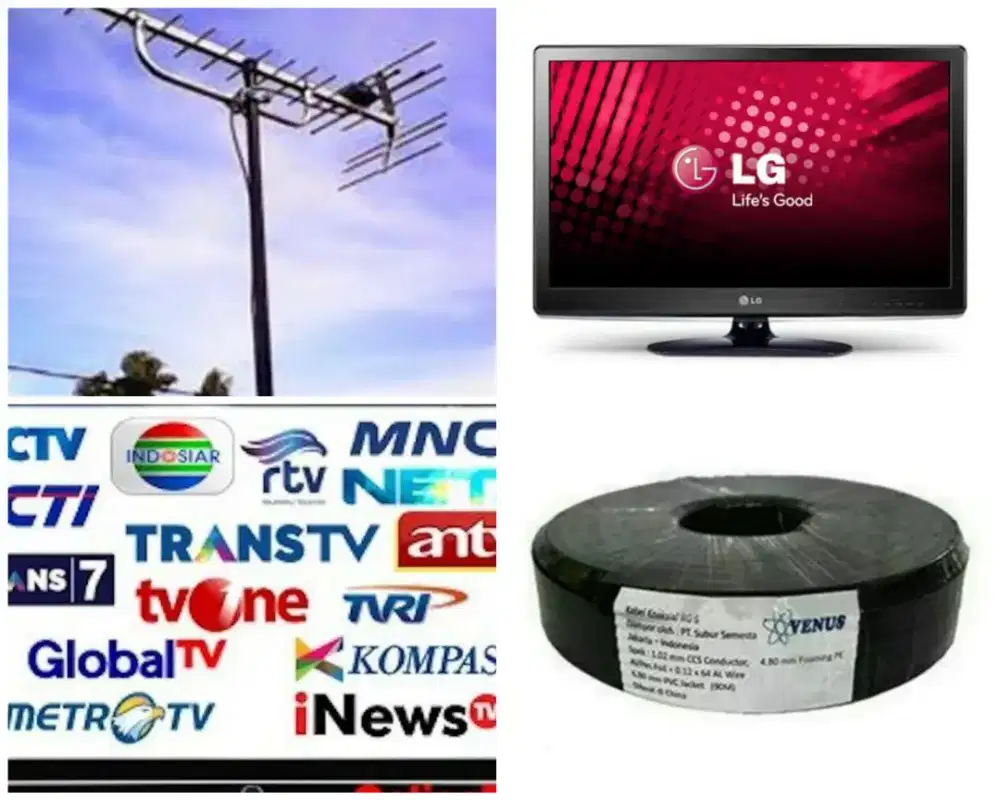 Pasang Antena TV Siaran Digital
