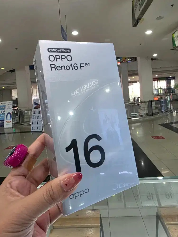 Oppo Reno 16f new garansi resmi 8/128Gb