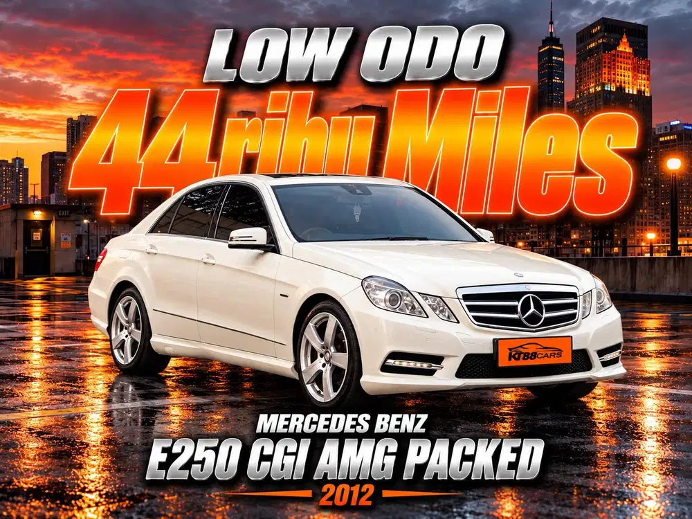Bergaransi MERCEDES BENZ E250 CGI AMG PACKED 2012