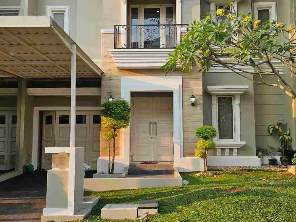 Rumah Rapi Siap Huni Semi Furnished Lokasi Premiumnya Gading Serpong.