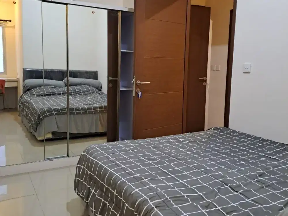 Dijual Apartemen 2 br Semi Furnished Siap Huni Lokasi di Sudirman Suites Bandung