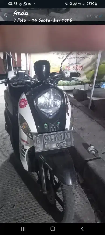 Di jual yamaha fino