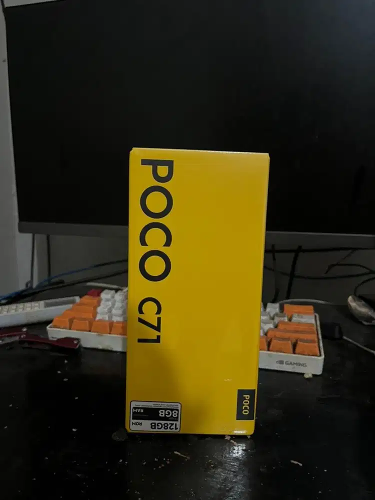 POCO C71 4/128 GB GARANSI RESMI SEGEL