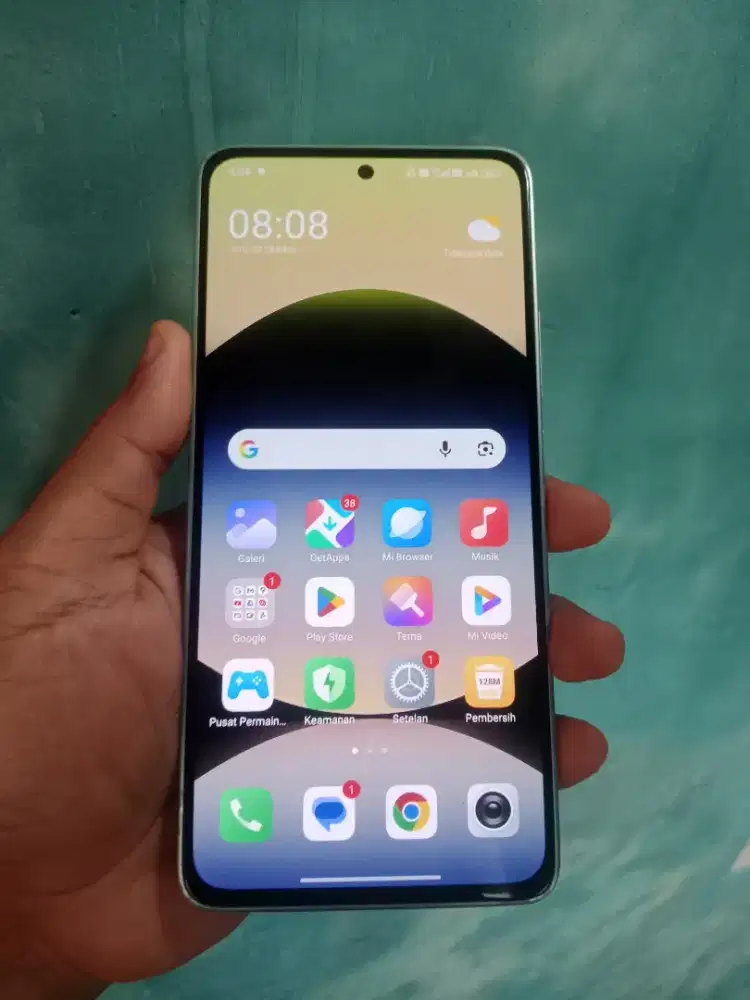 Redmi Note 14 5G ram 8/256gb Nfc nominus fullset lecet pemakaian