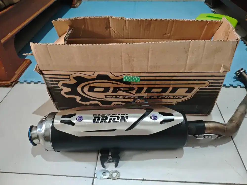 Knalpot Orion original aerox old 155