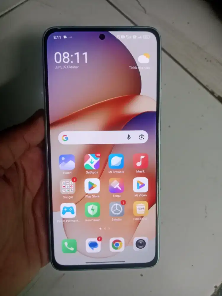 Redmi Note 14 5G ram 8/256gb Nfc lengkap orian lecet pemakaian