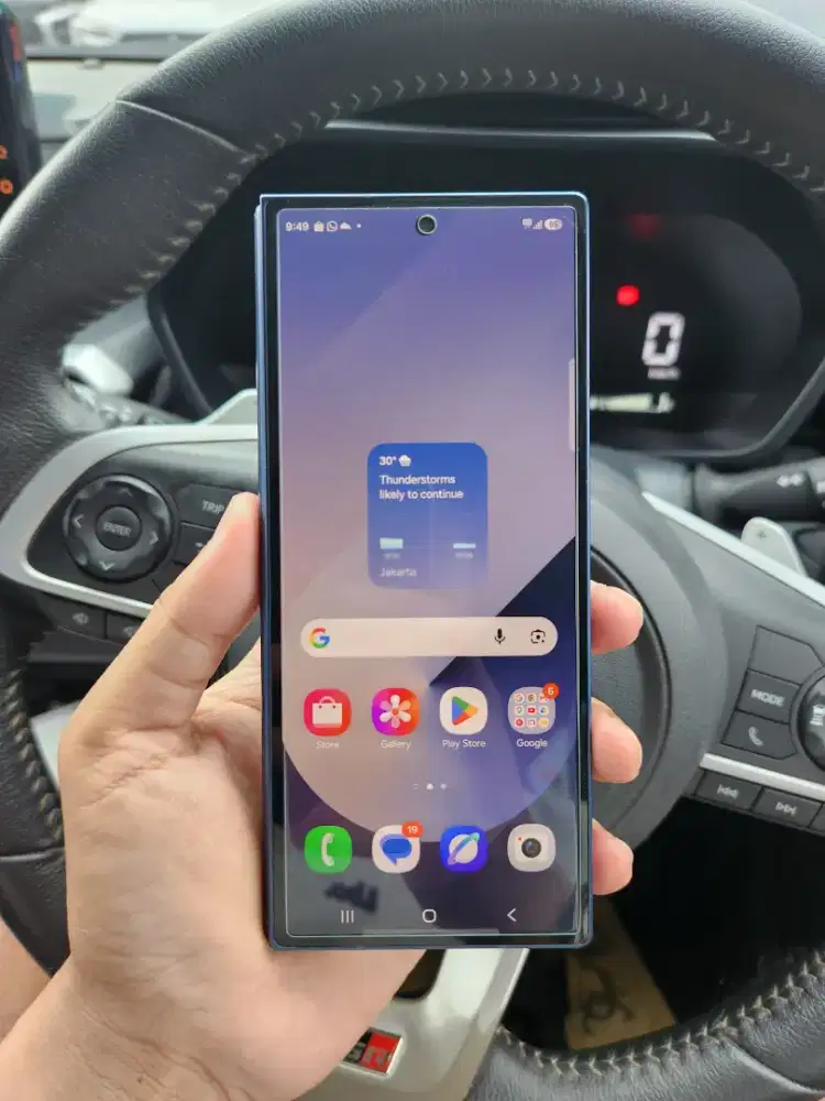 Samsung Fold 6 5G 12/256GB resmi sein fullset mulus pemakaian
