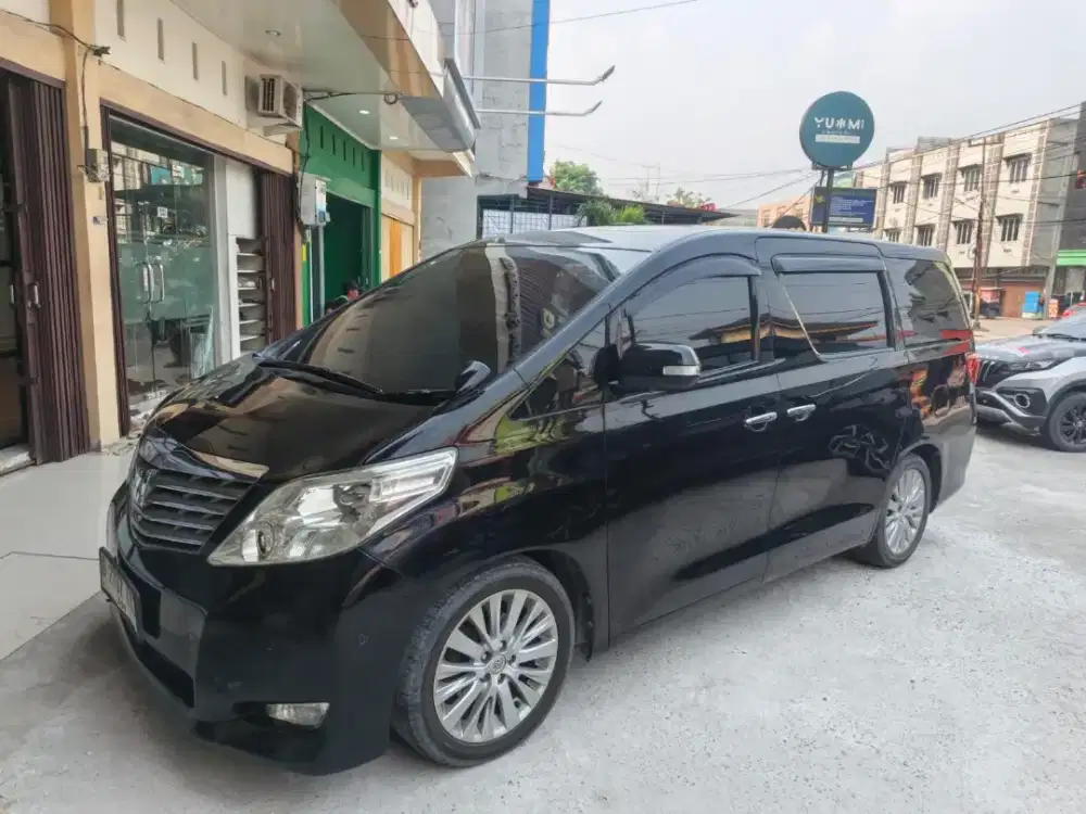 Alphard 2009 km 166rb harga 170jt
