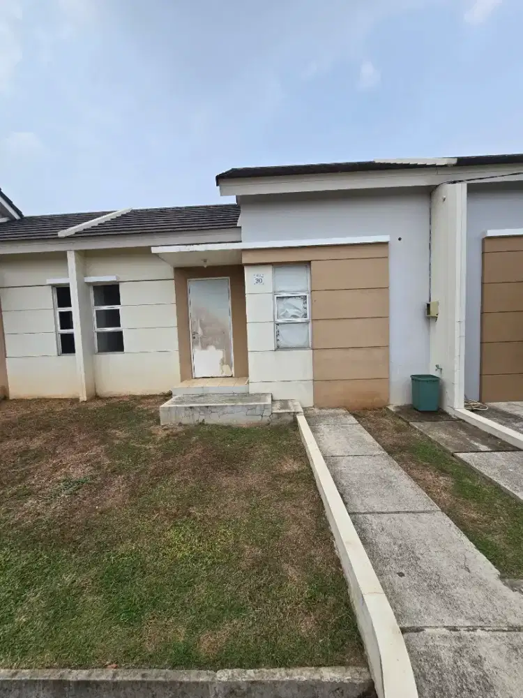 DISEWAKAN SRIMAYA RESIDENCE CLUSTER CANDANI SIAP HUNI