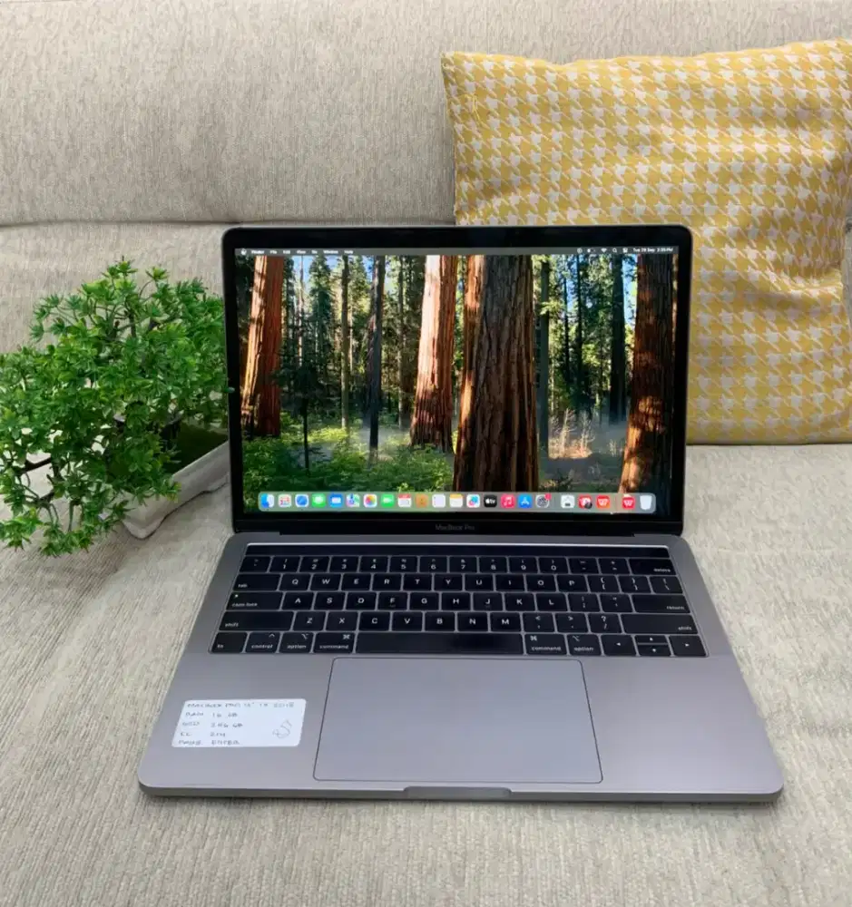 Macbook pro 2018 cto i5 16gb 256gb like new