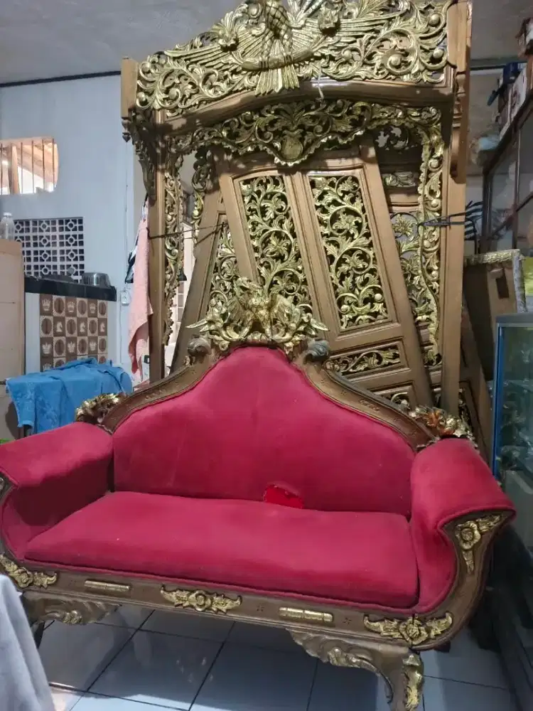 Dijual gebyog kayu 5 meter