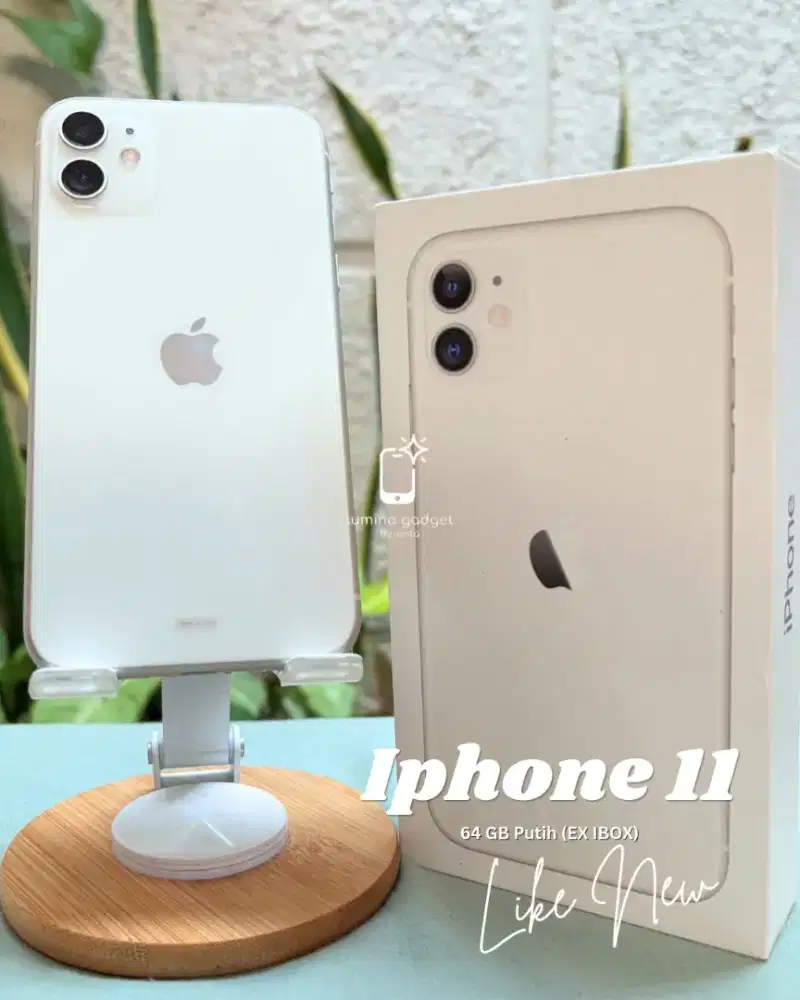 Iphone 11 64 GB Putih (EX IBOX)