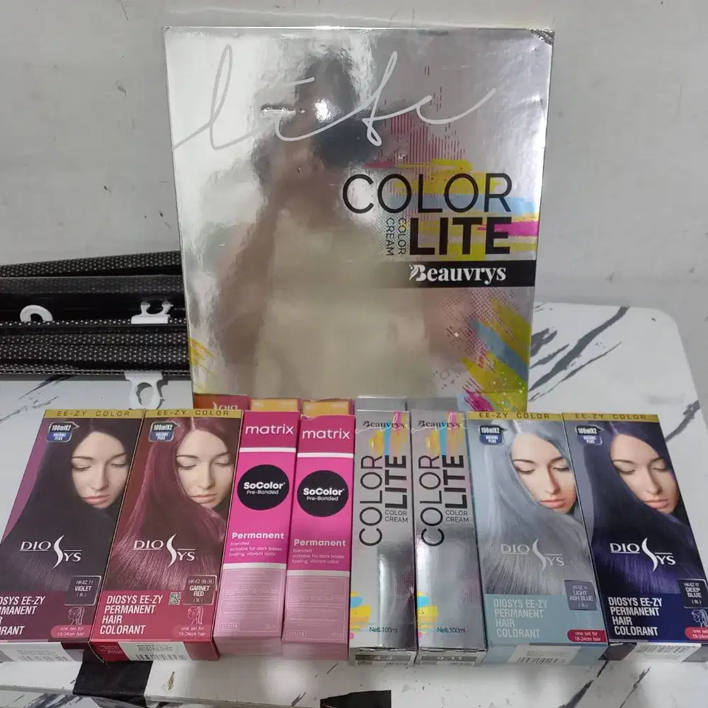 paket coloring rambut untuk usaha salon