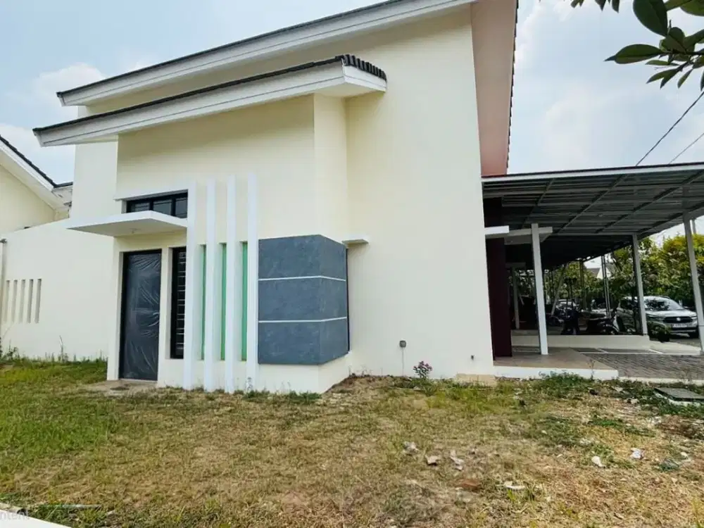 DIJUAL HOT SELLING!! Rumah Hook dengan Row Jalan 10 M & 20 M, Free Canopy, Lokasi Strategis