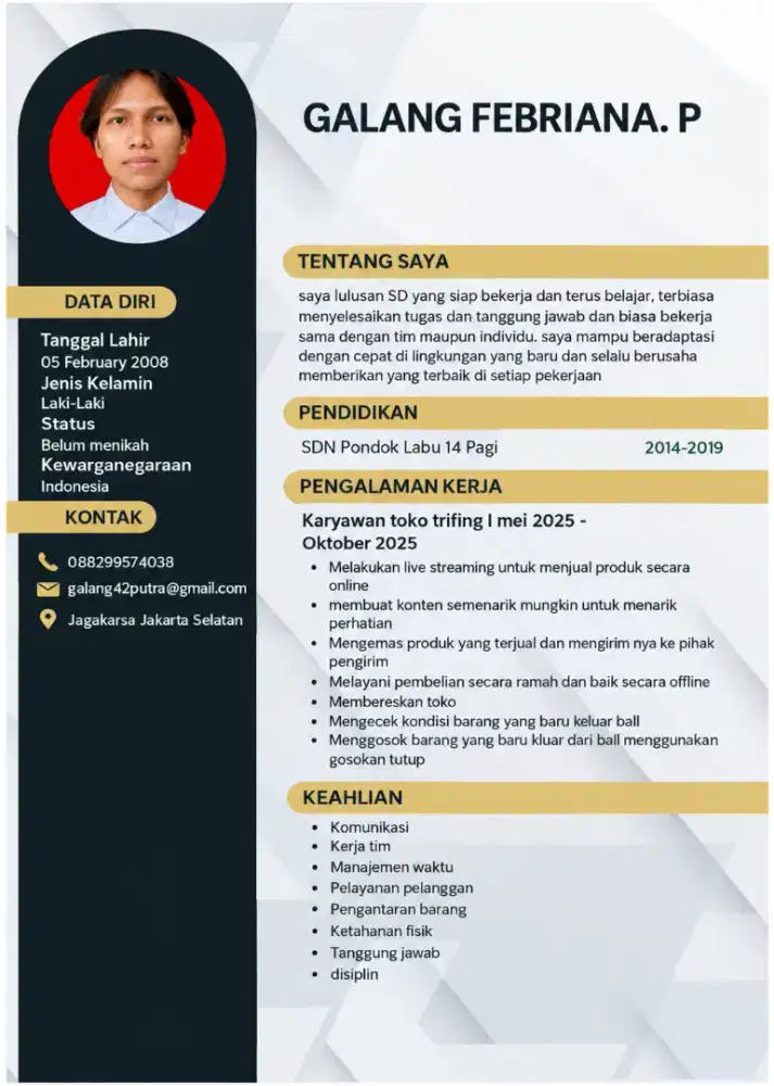 Siap untuk berkerja keras