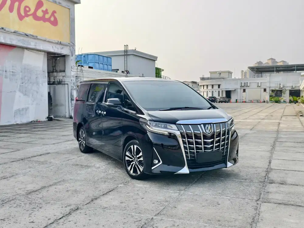 [KM 20.000AN]TOYOTA ALPHARD 2.5 G TSS ATPM HITAM 2022 NON HYBRID HEV