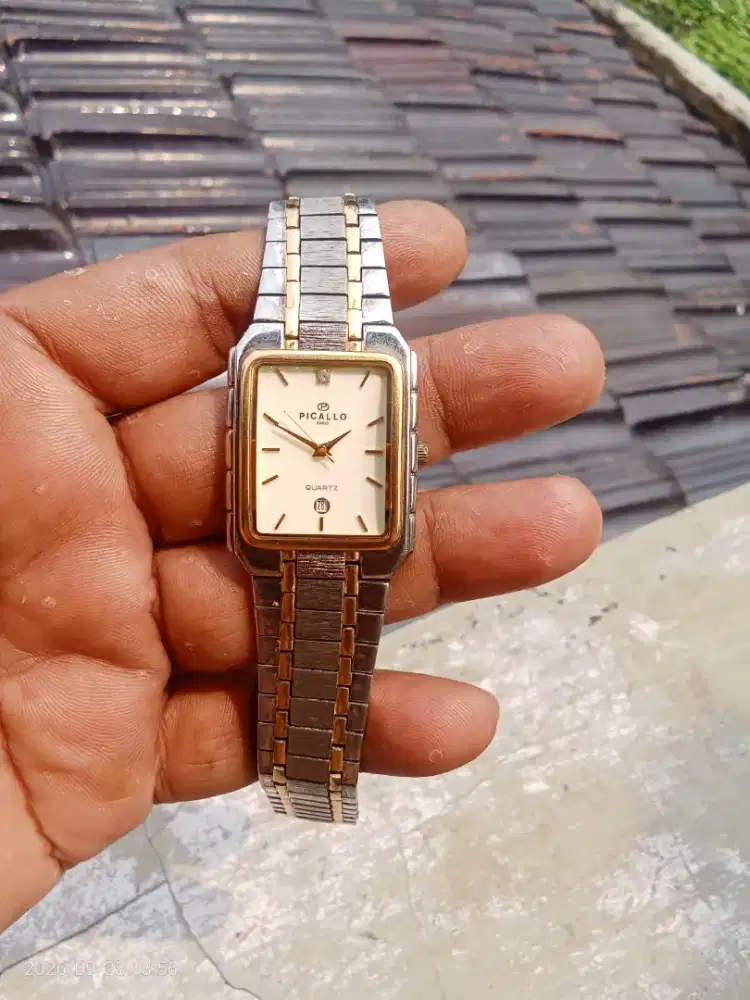 Jam picallo tank vintage original 18 k gold