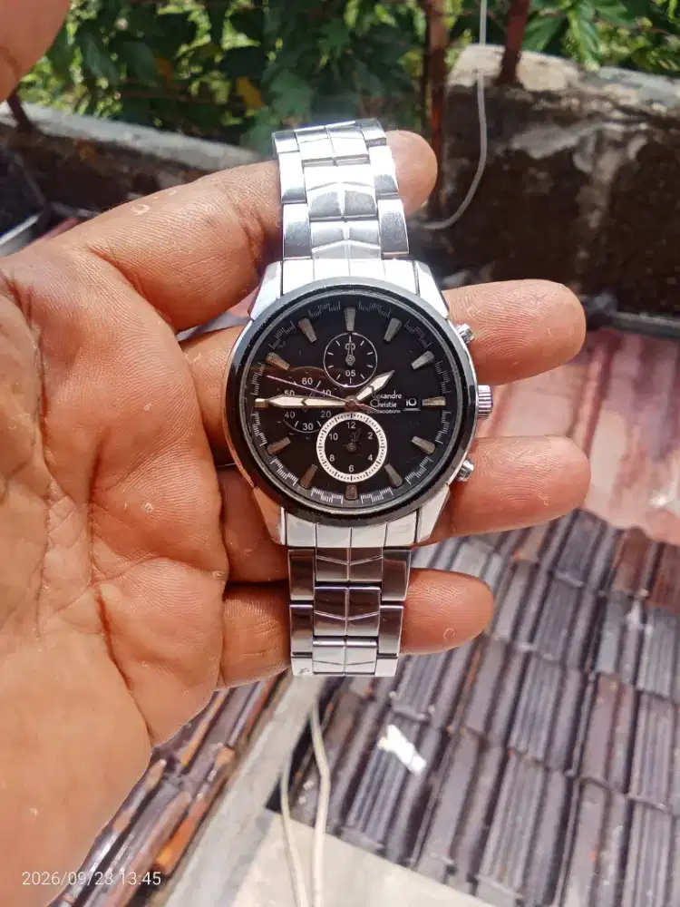 Jam Alexandre Christie chrono original