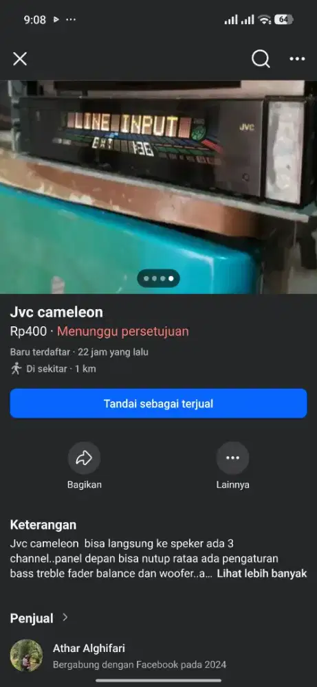 JVC cameleon ori