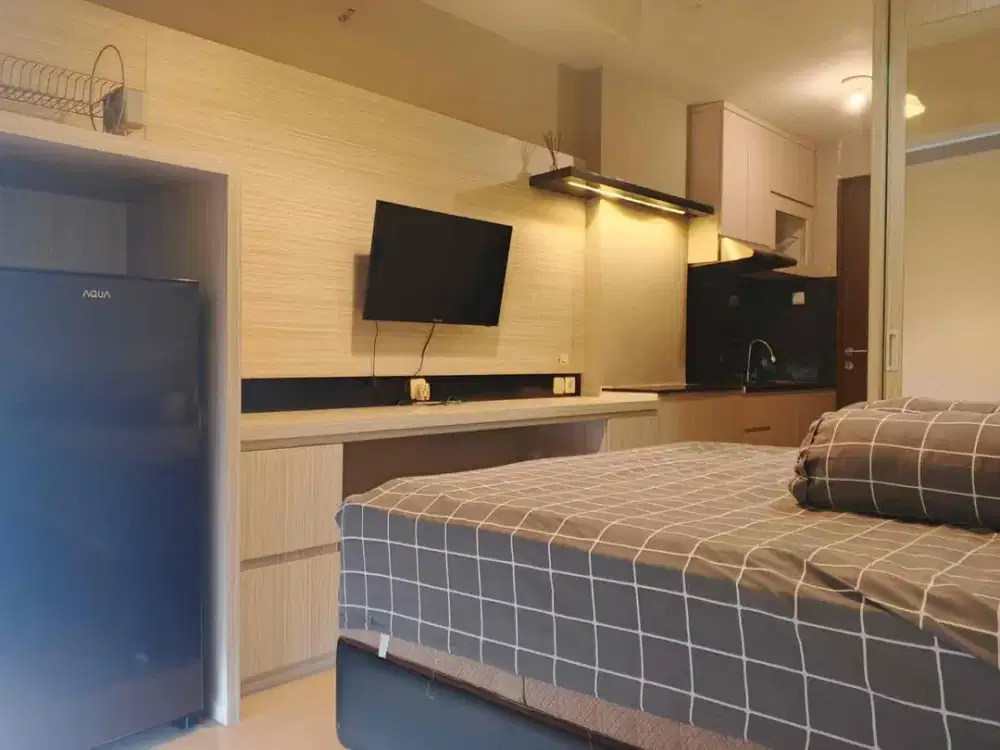 Disewakan Studio Apartemen Mustika Golf Residences Full Furnish siap pakai terbaik