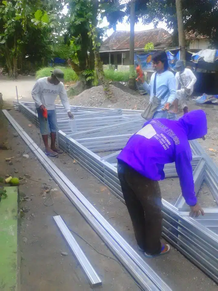 Pasang Baja Ringan TASO Utk Renovasi Rumah Pasti Kokoh Awet PREMIUM