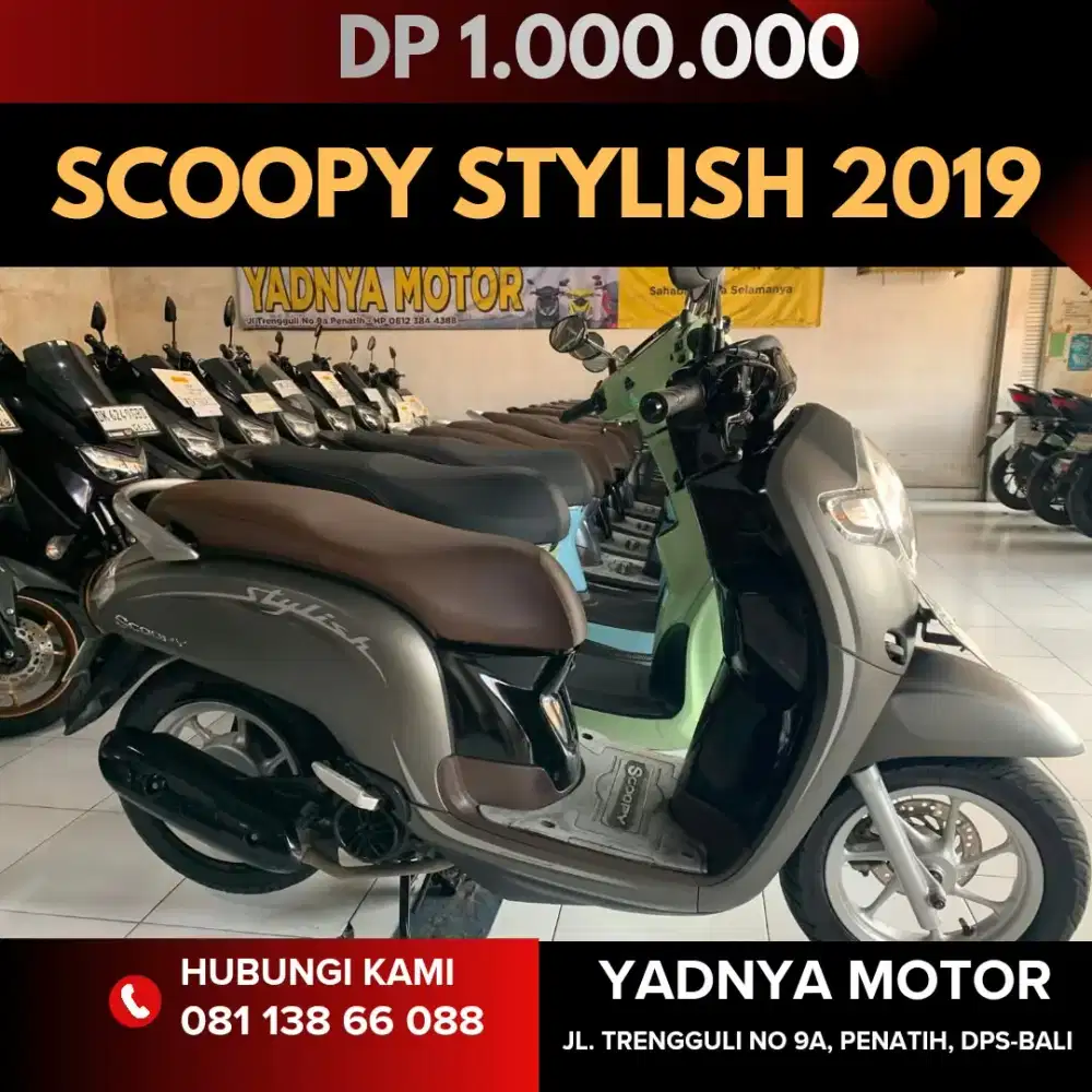 SCOOPY STYLISH 2019/YADNYA MOTOR